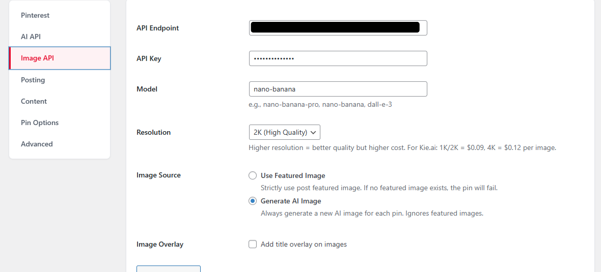 AI Pinterest Auto Poster Pro - WordPress Plugin - Image 4